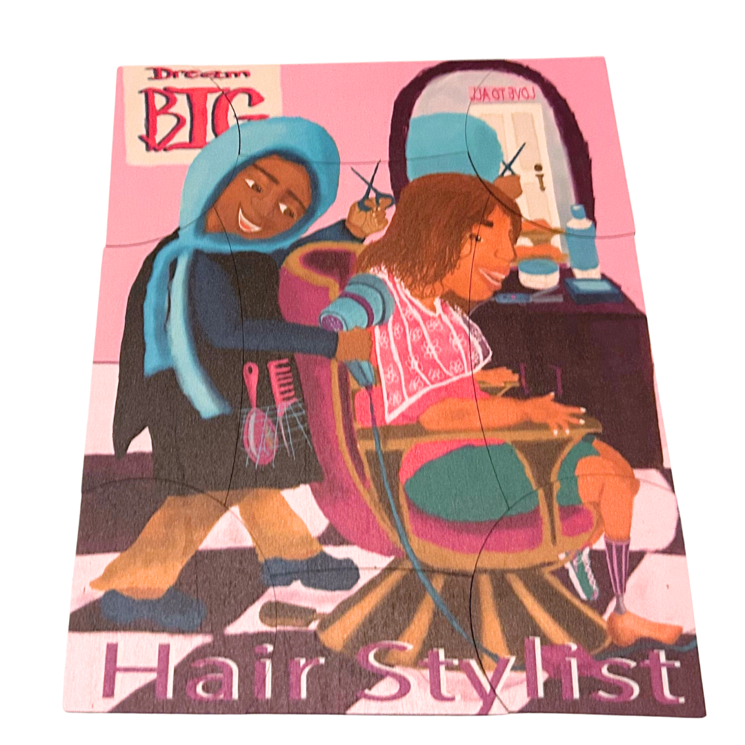 Community Helper: Henna the Hairstylist (Wooden Puzzles)