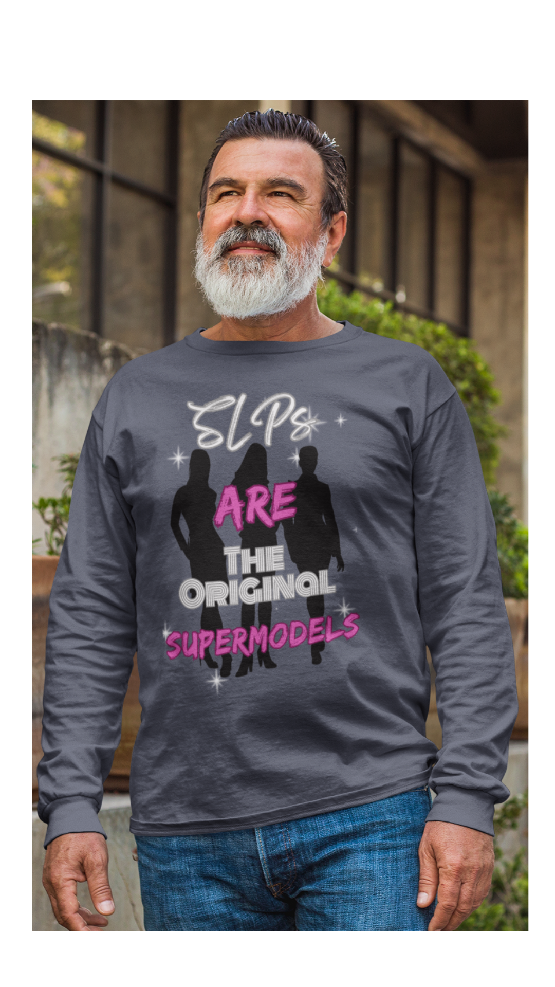 The Original Supermodels! (Unisex Long Sleeve Tee)