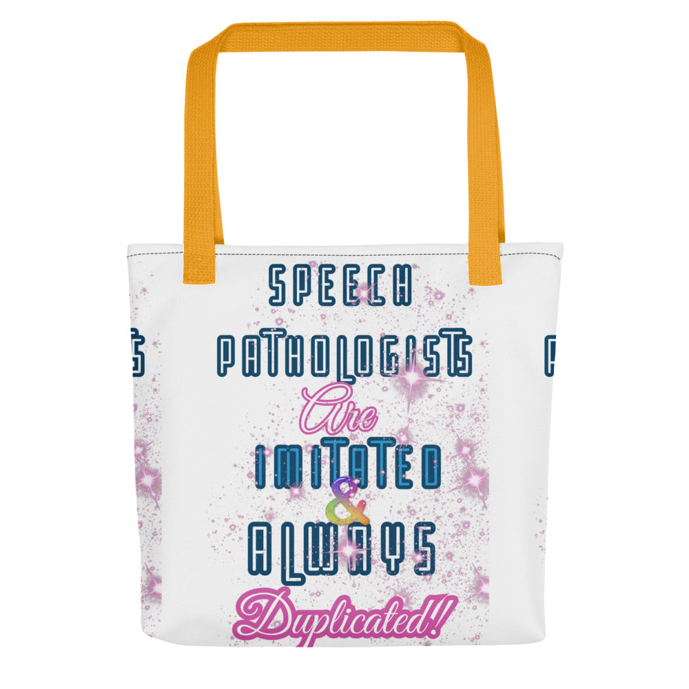 (Words Only) Imitated & Always Duplicated! Tote bag