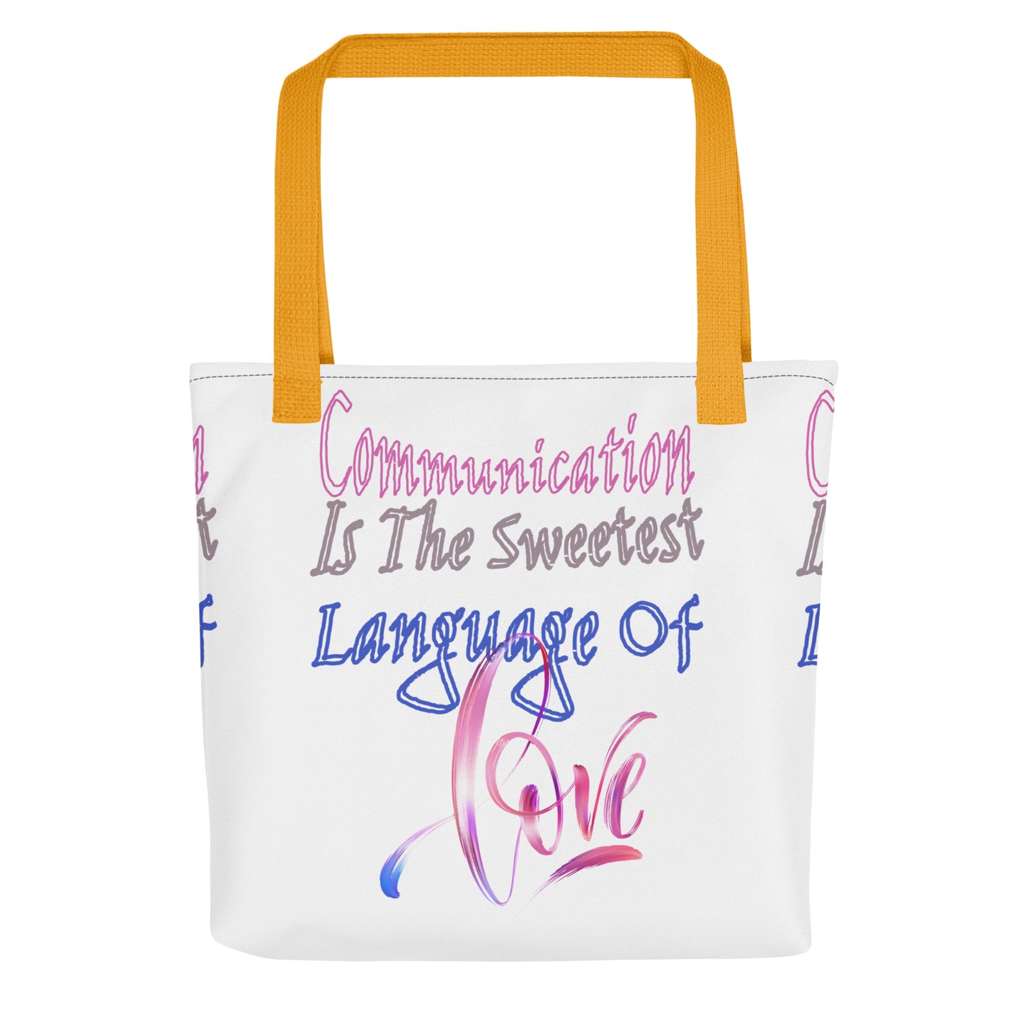 Communication Love Language (Tote Bag)