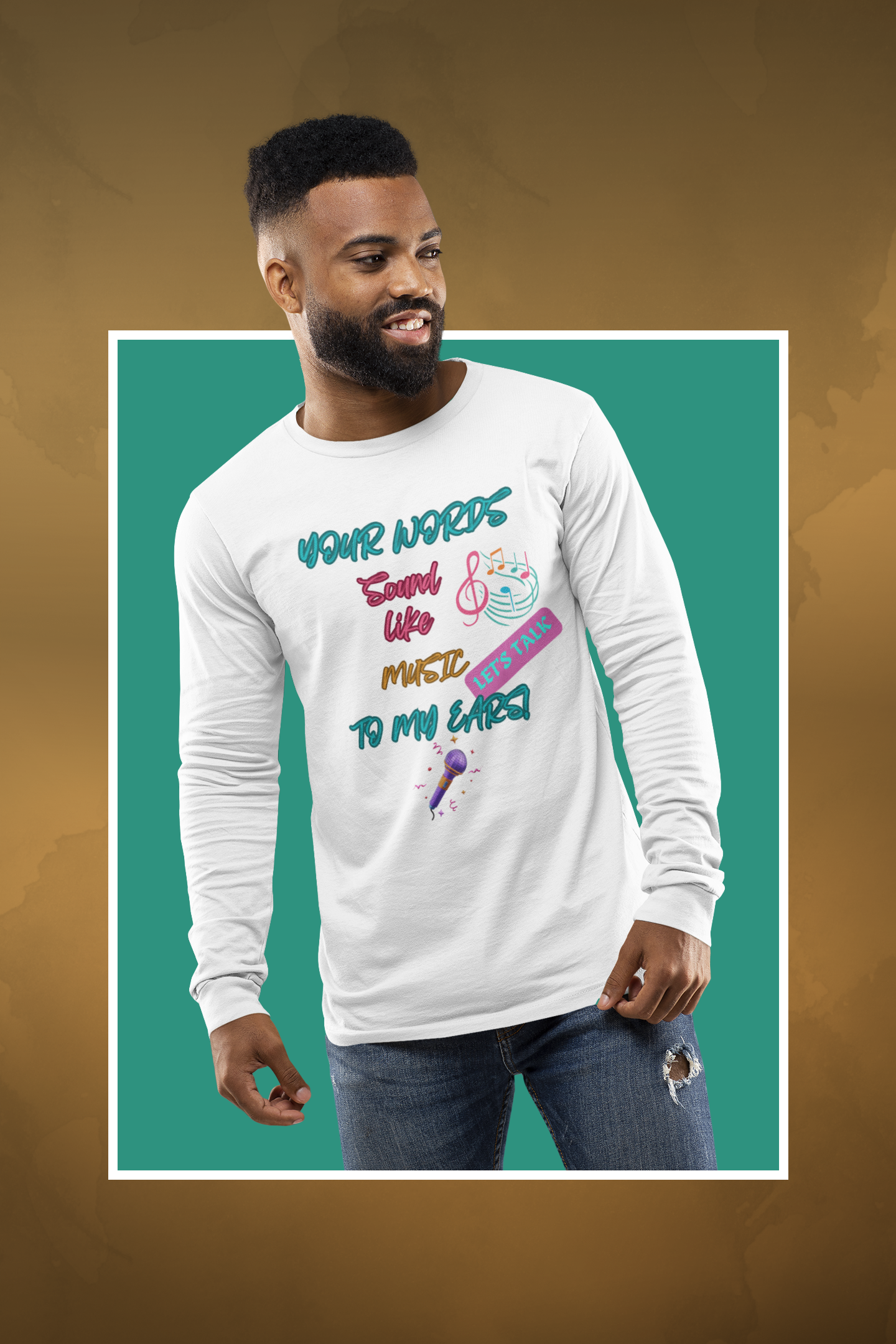 Let's Talk! Unisex Long Sleeve Tee