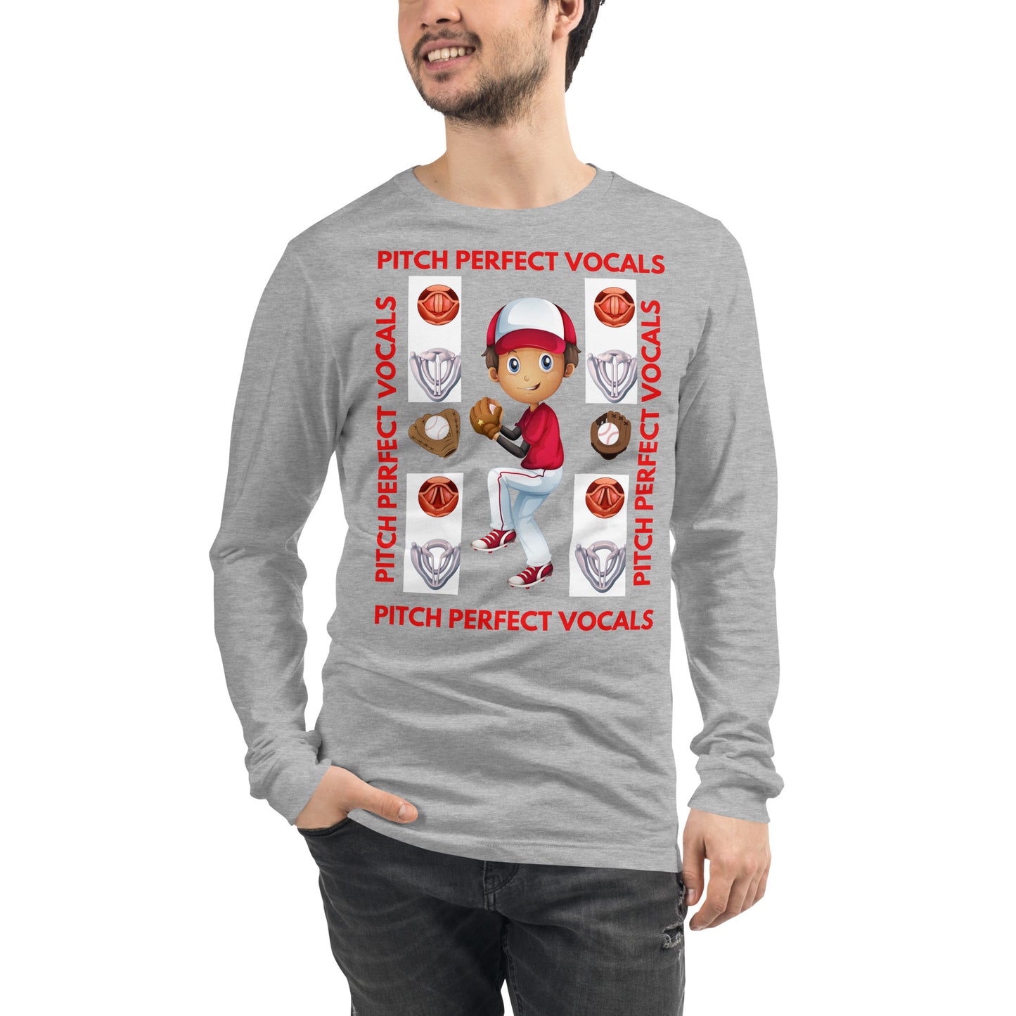 Pitch Perfect Vocals! (Unisex Long Sleeve Tee)