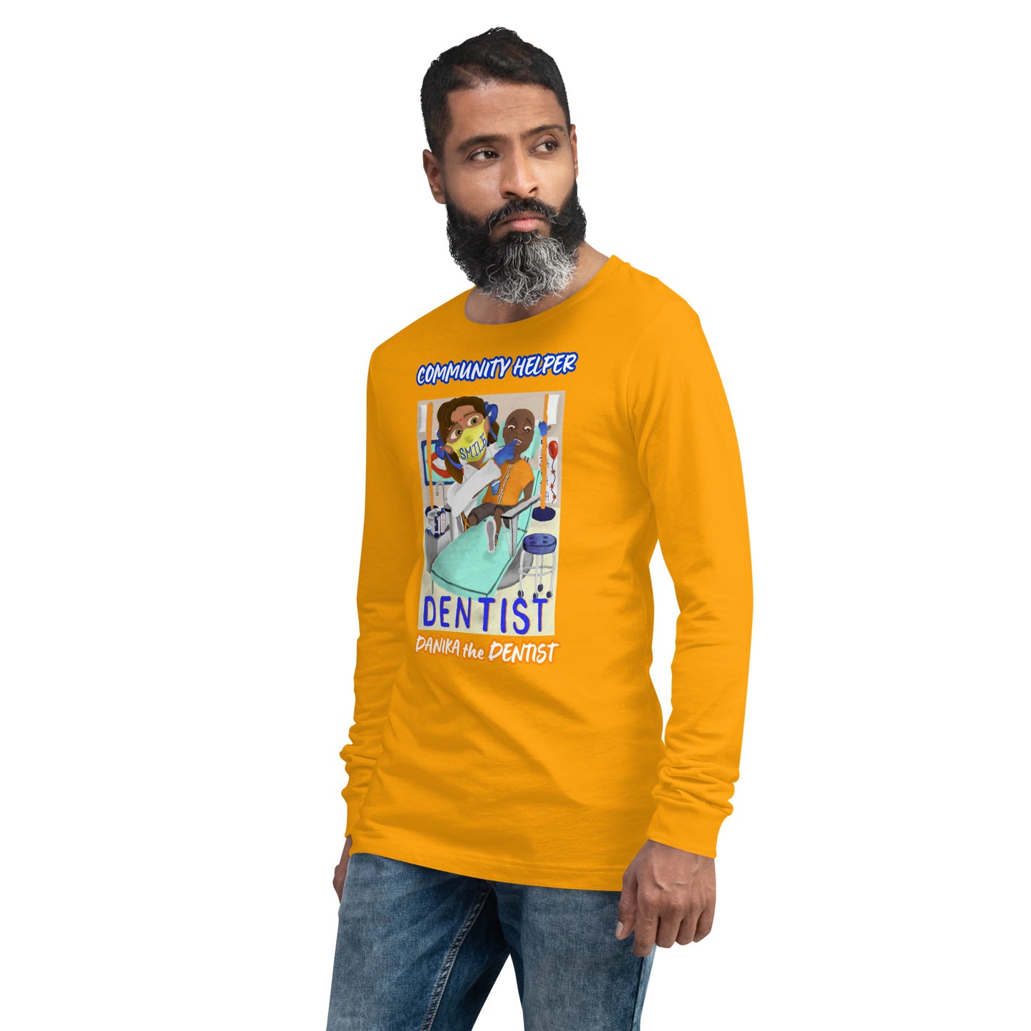 Danika the Dentist (Community Helper) Unisex Long Sleeve Tee