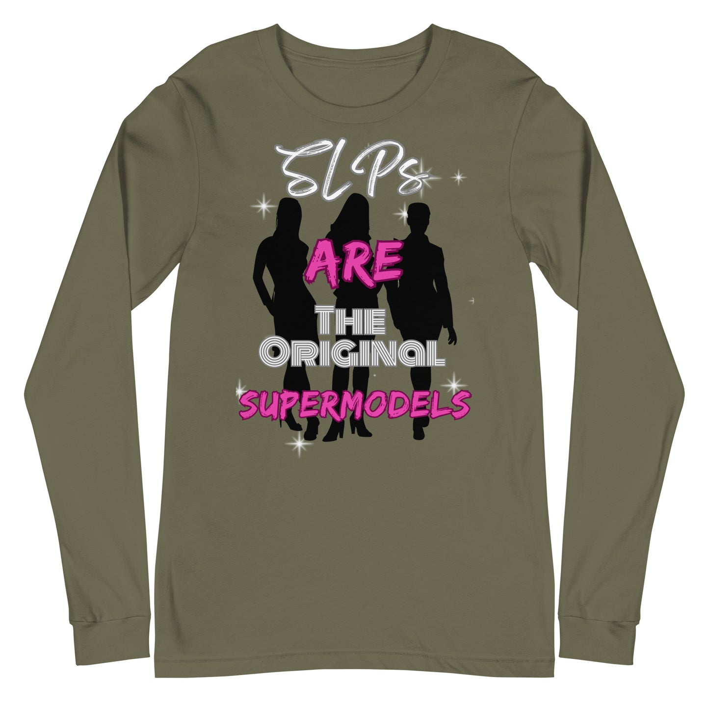 The Original Supermodels! (Unisex Long Sleeve Tee)