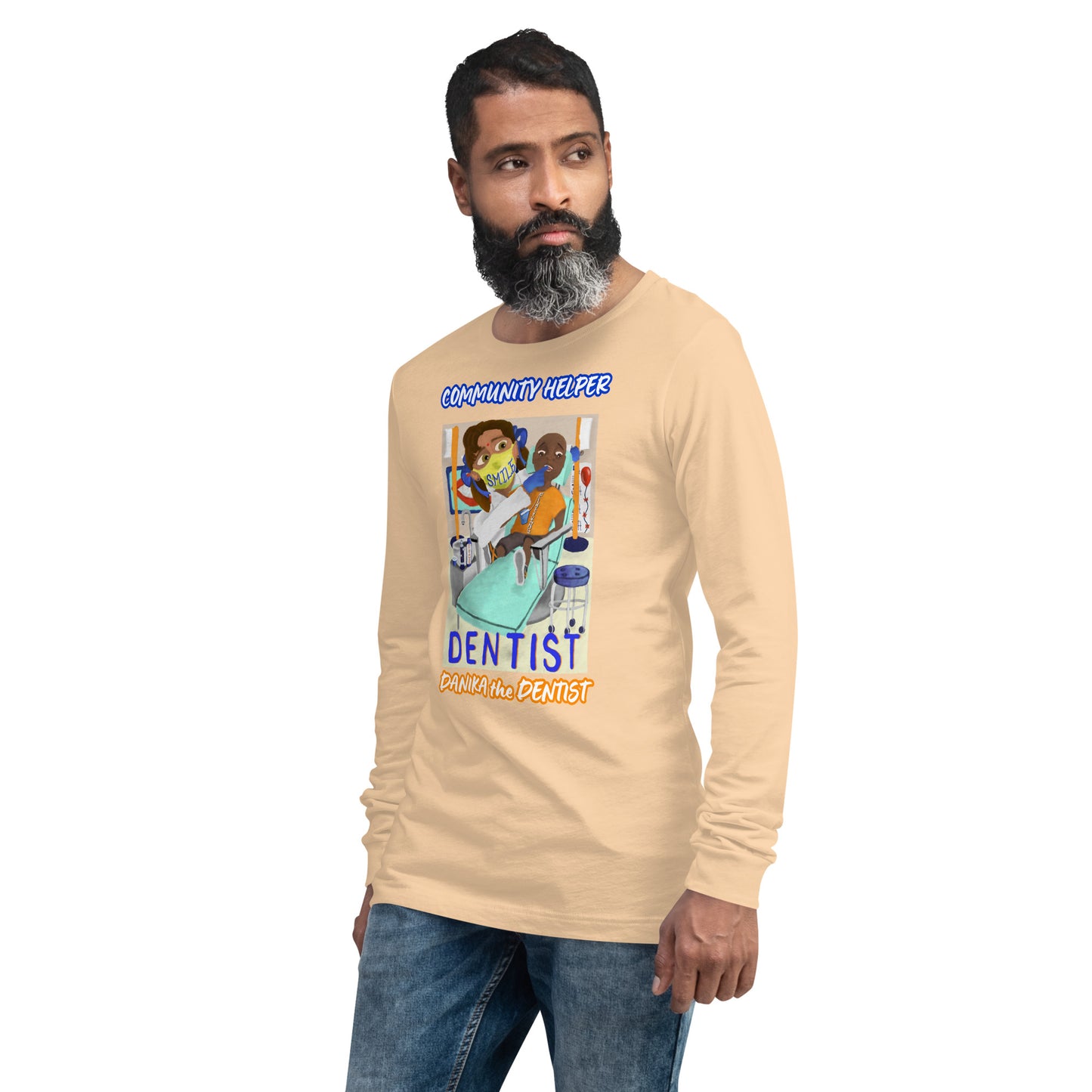 Danika the Dentist (Community Helper) Unisex Long Sleeve Tee