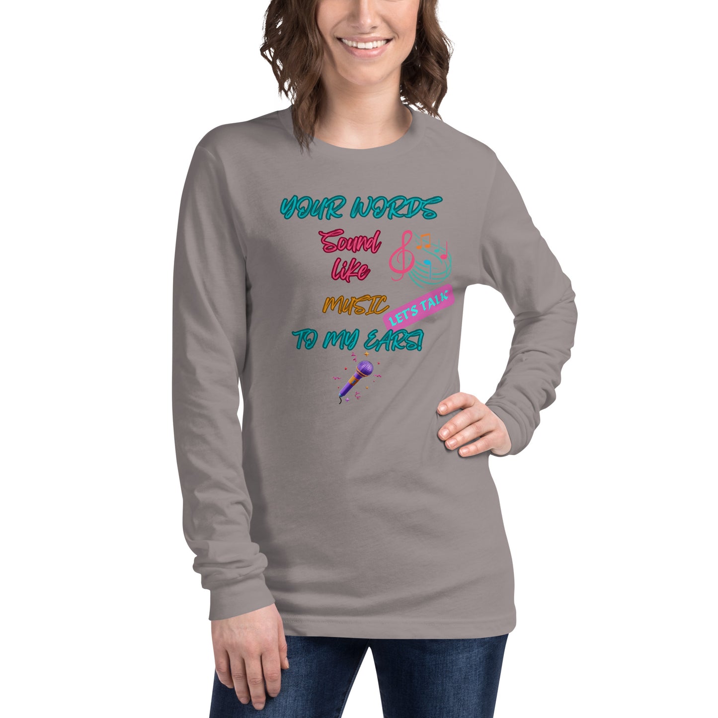 Let's Talk! Unisex Long Sleeve Tee