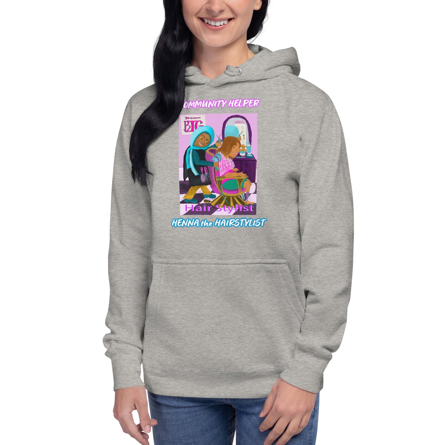 Henna the Hairstylist! (Community Helper) Unisex Hoodie