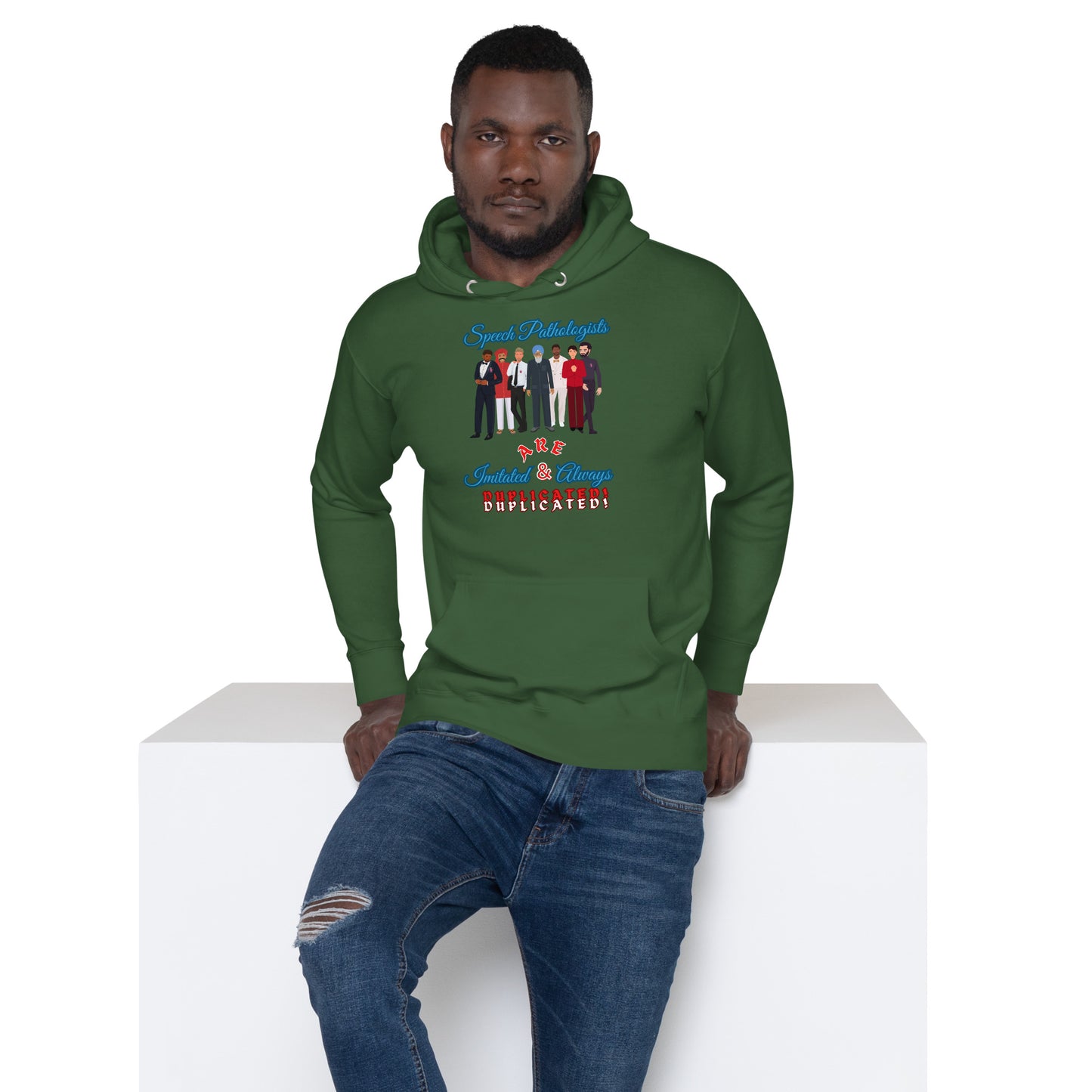 (Multicultural Men) Imitated and Always Duplicated! Unisex Hoodie