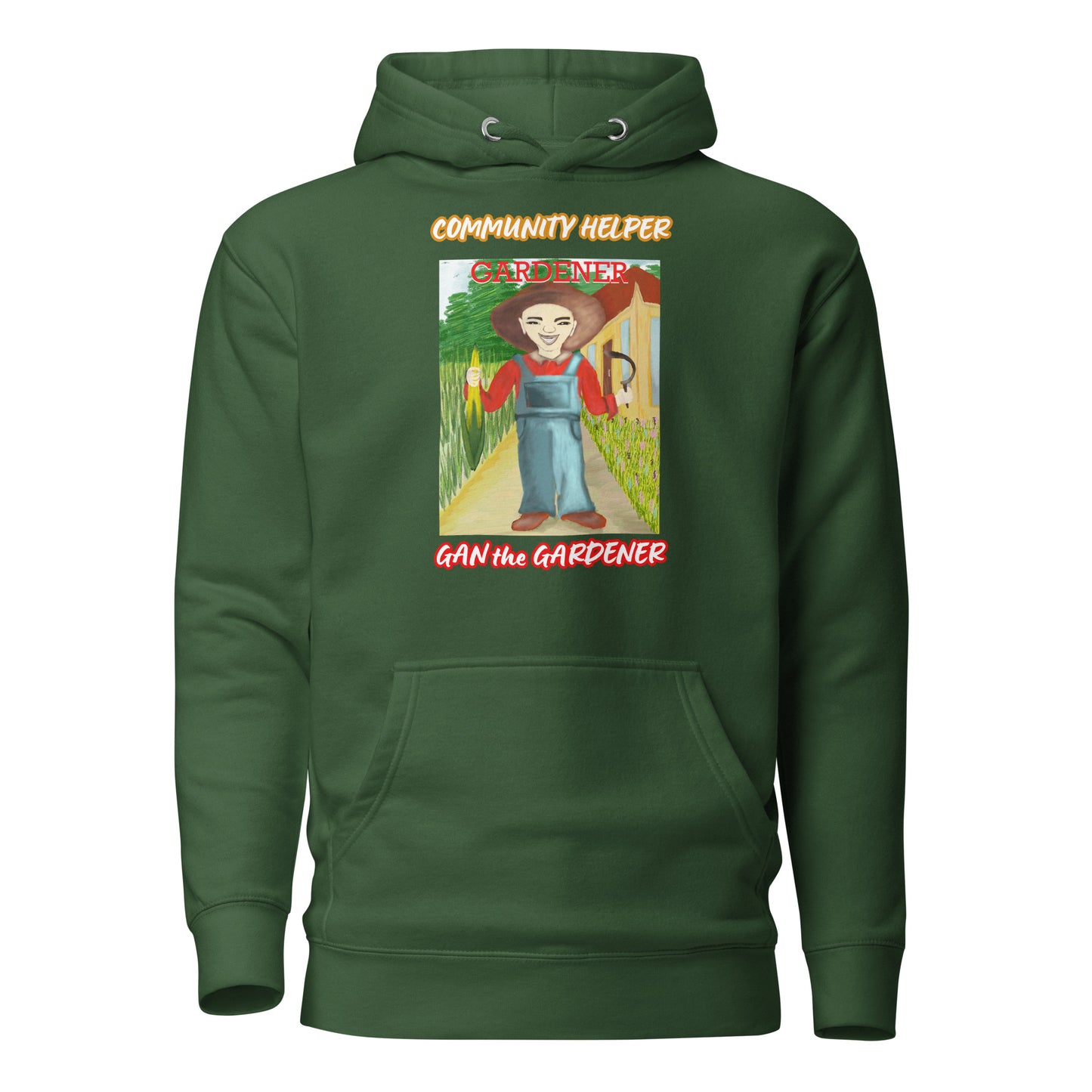 Gan the Gardener (Community Helper) Unisex Hoodie