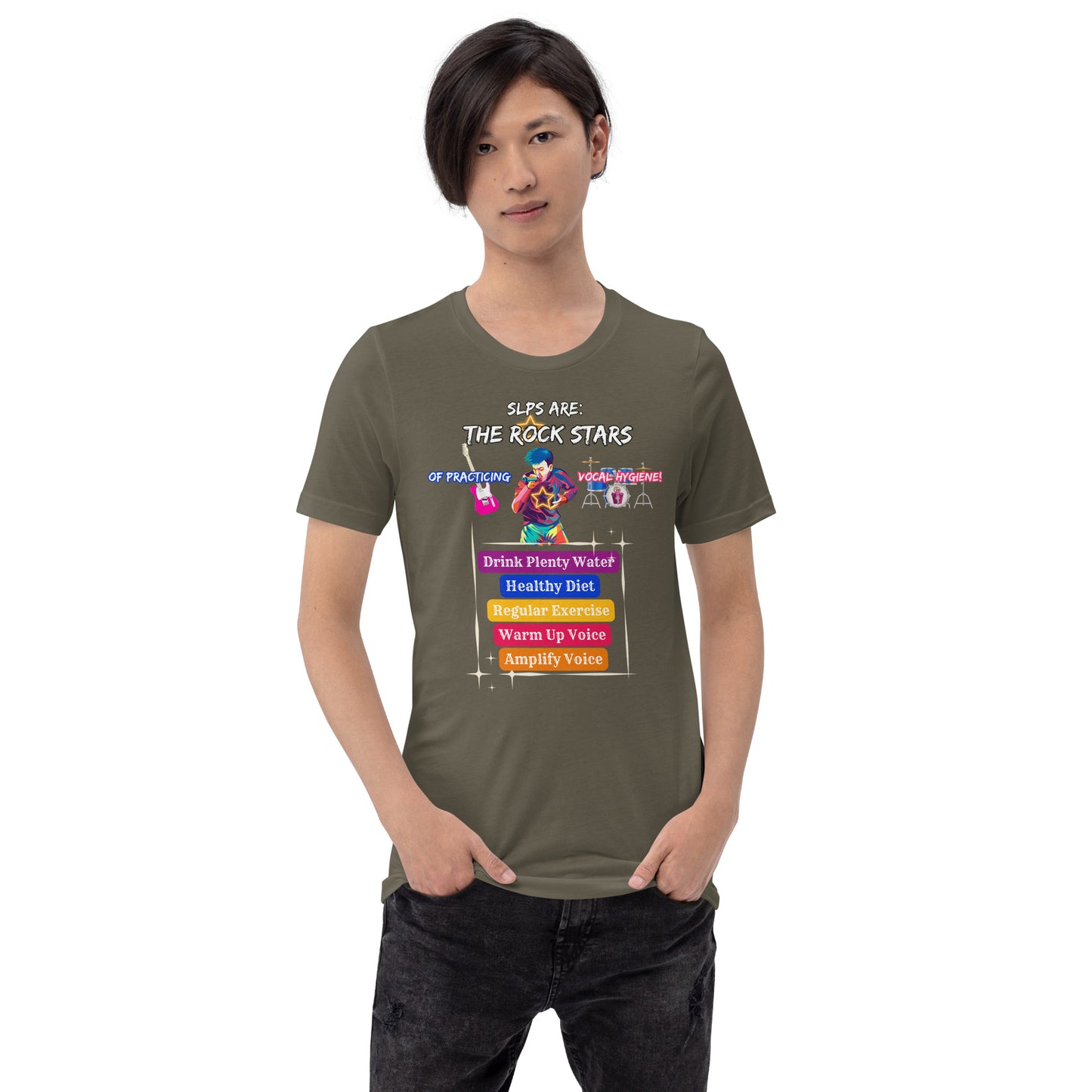 Rock Stars Of Vocal Hygiene! Unisex (T-Shirt)