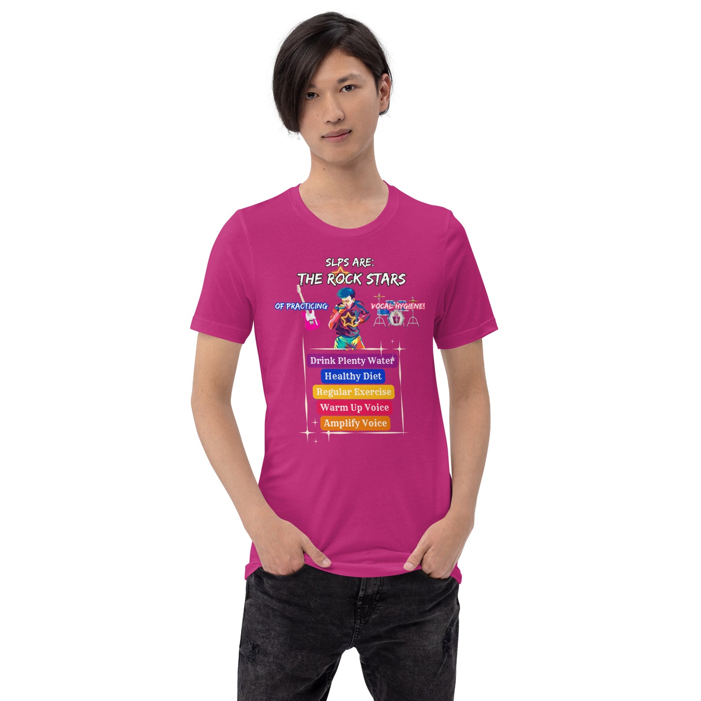Rock Stars Of Vocal Hygiene! Unisex (T-Shirt)