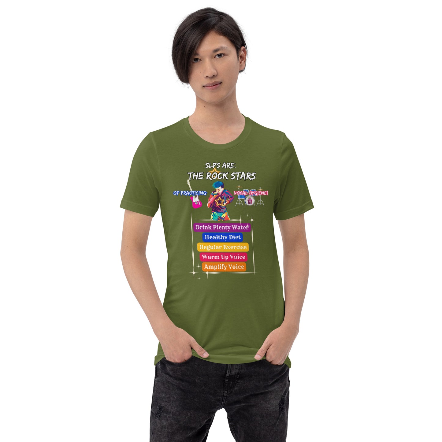 Rock Stars Of Vocal Hygiene! Unisex (T-Shirt)
