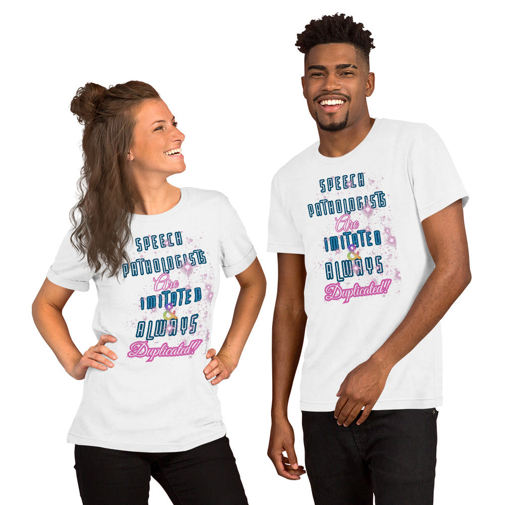 (Words Only) Imitated and Always Duplicated! Unisex T-Shirt
