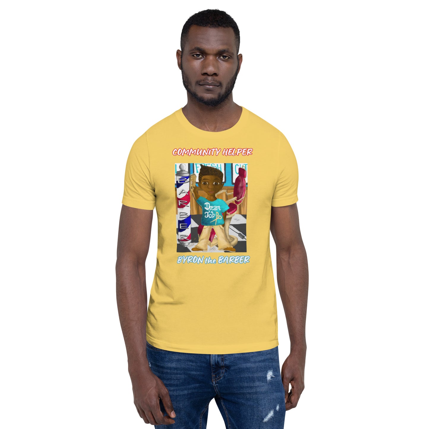 Byron the Barber (Community Helper) Unisex T-Shirt