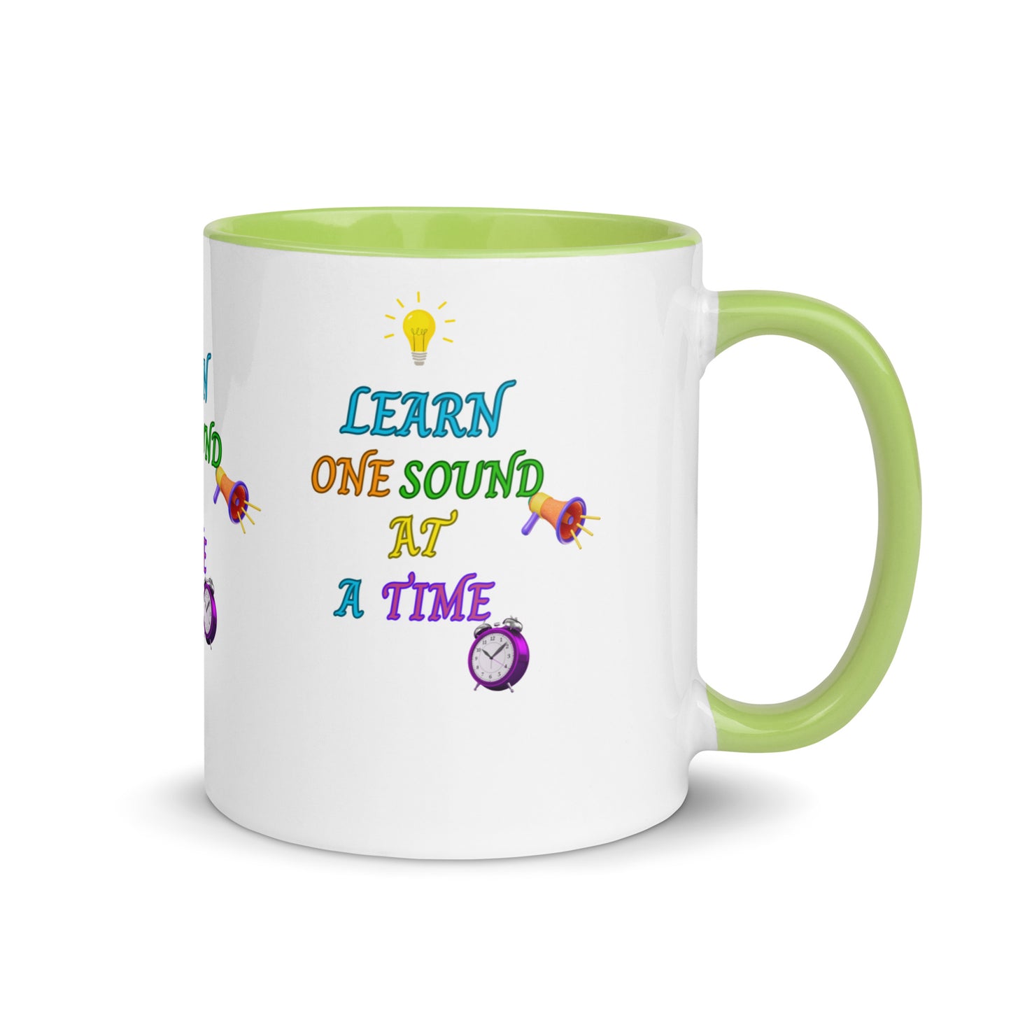 One Sound At A Time! Mug with Color Inside