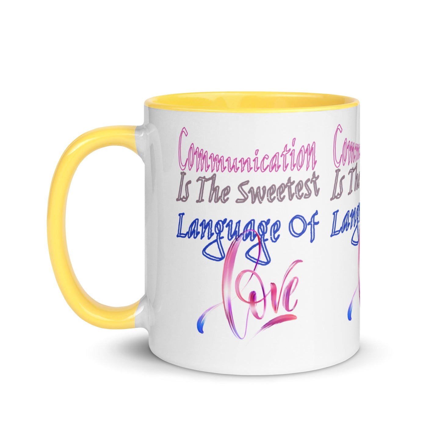 Communication Language of Love Mug! (with Color Inside)