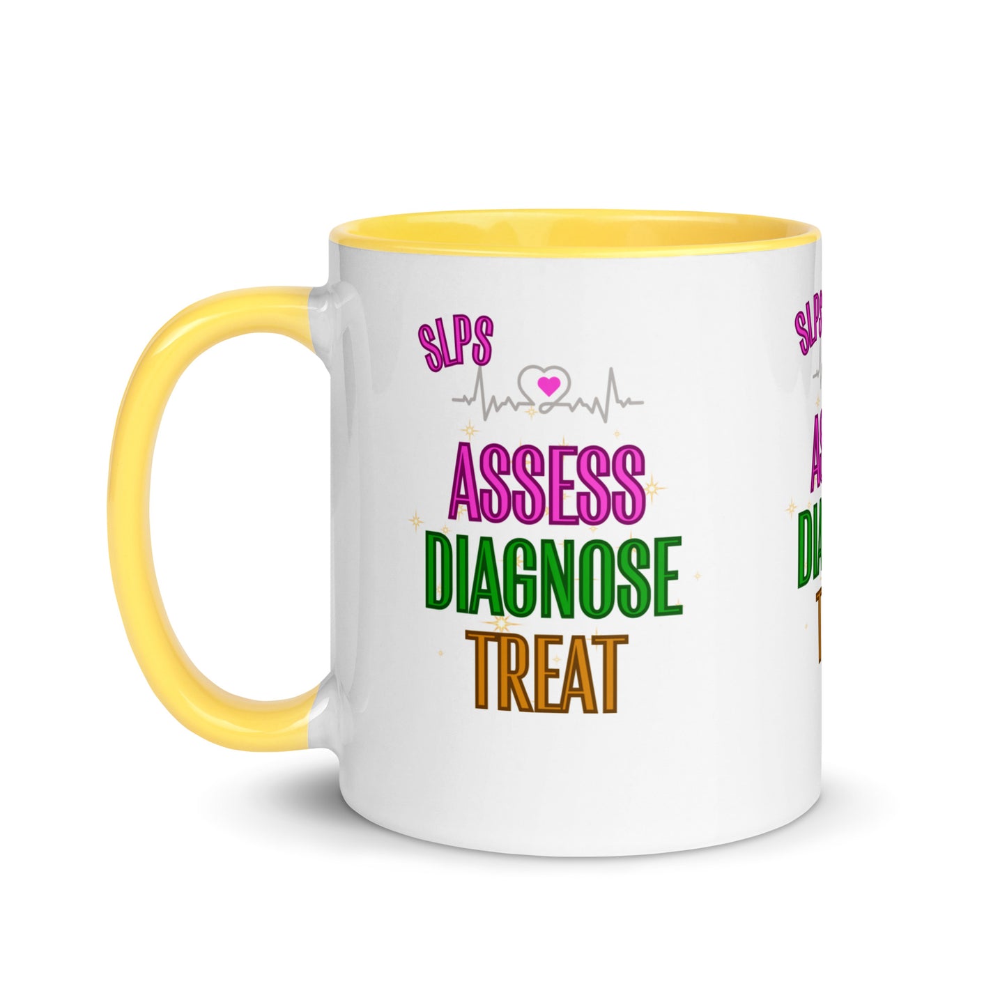Assess Diagnose Treat! (Mug with Color Inside)