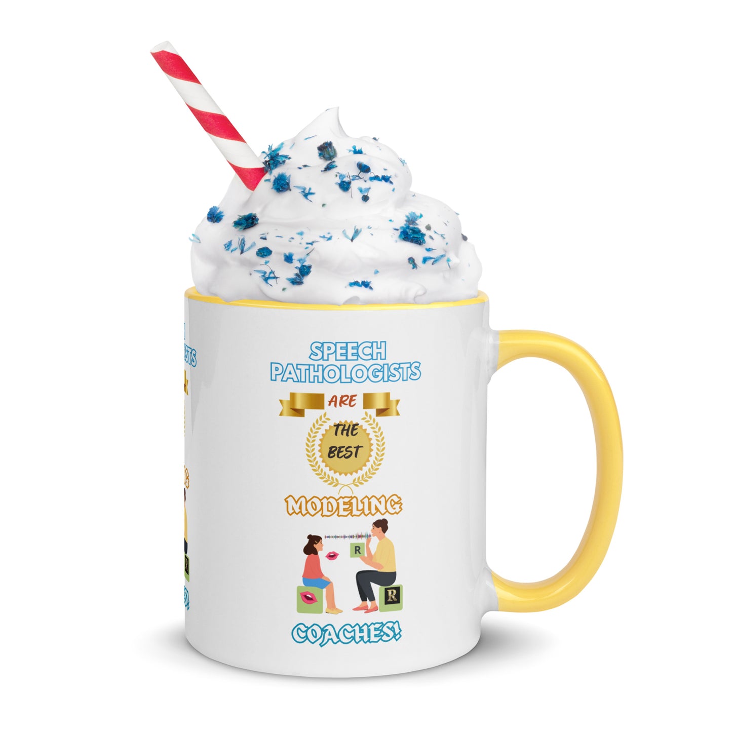 Speech Modeling Coaches! Mug with Color Inside