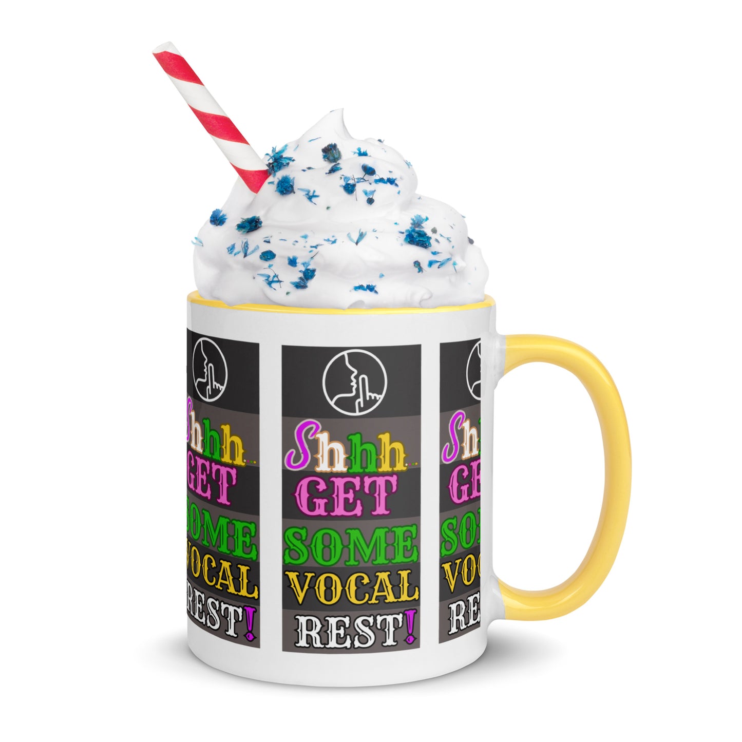 Vocal Rest! (Mug with Color Inside)
