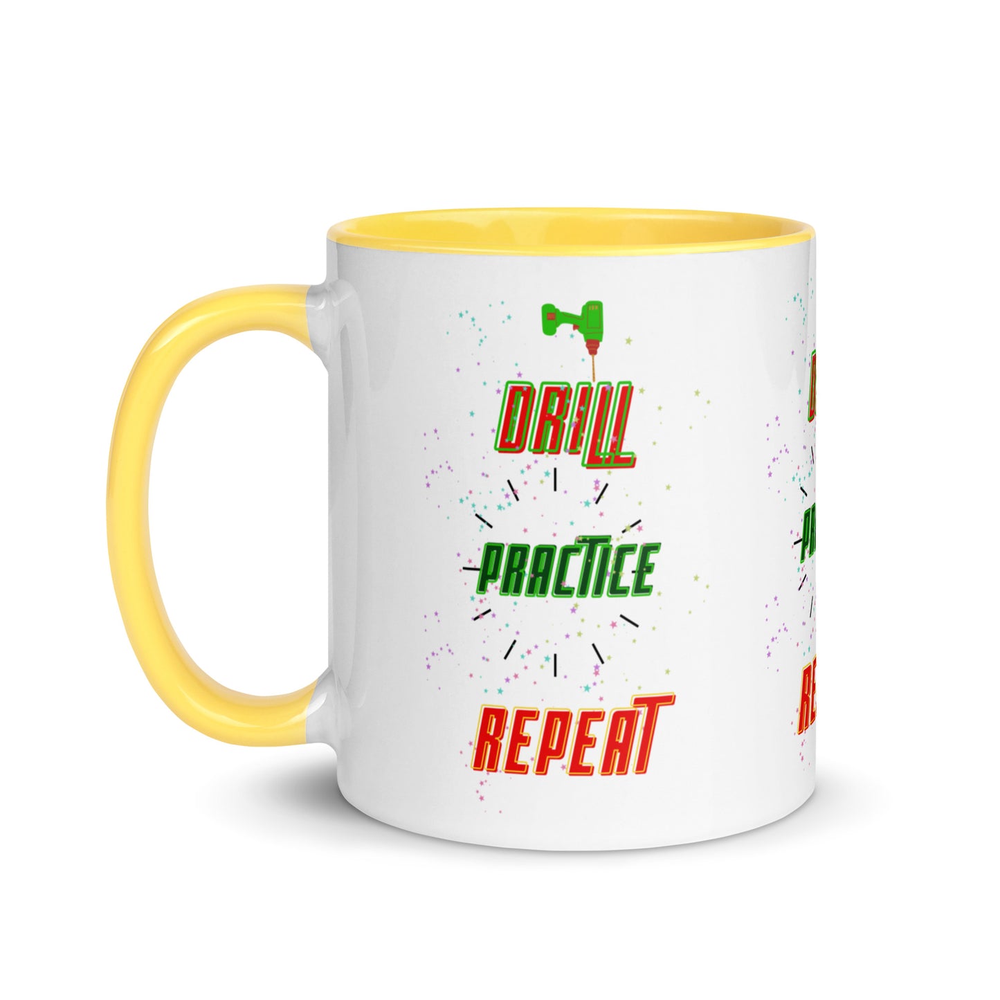 Drill Practice Repeat! Mug