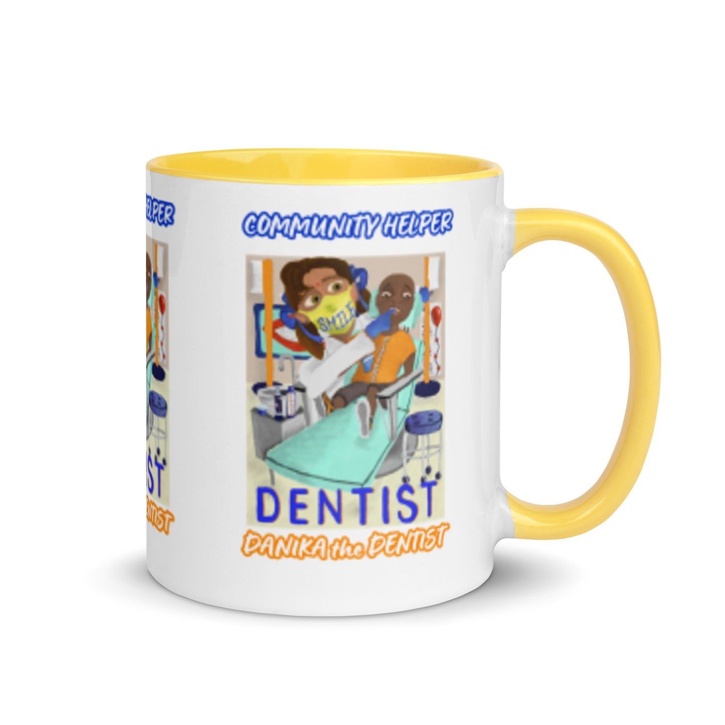 Danika the Dentist (Community Helper) 11oz. Mug with Color Inside