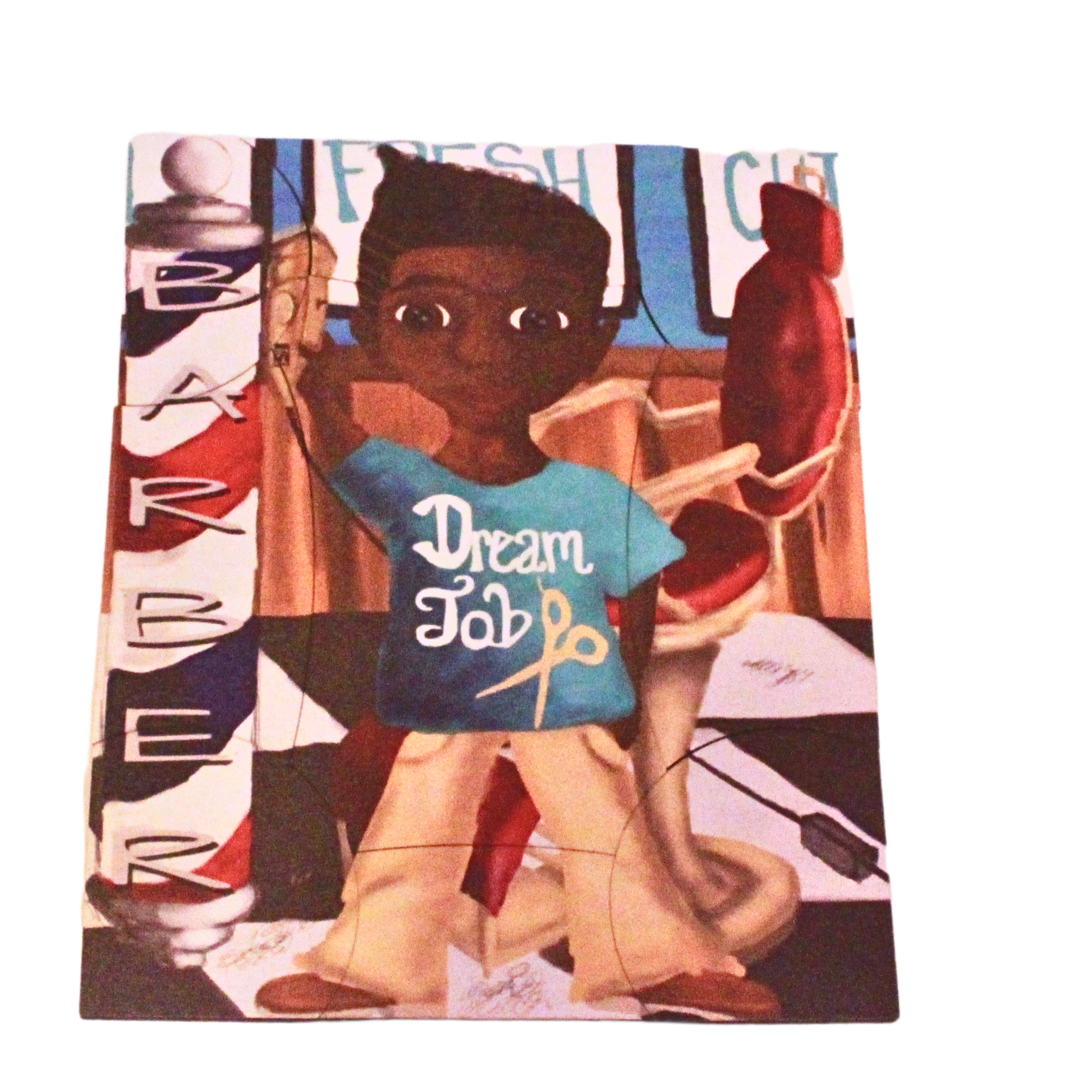 Community Helper: Byron the Barber (Wooden Puzzles)