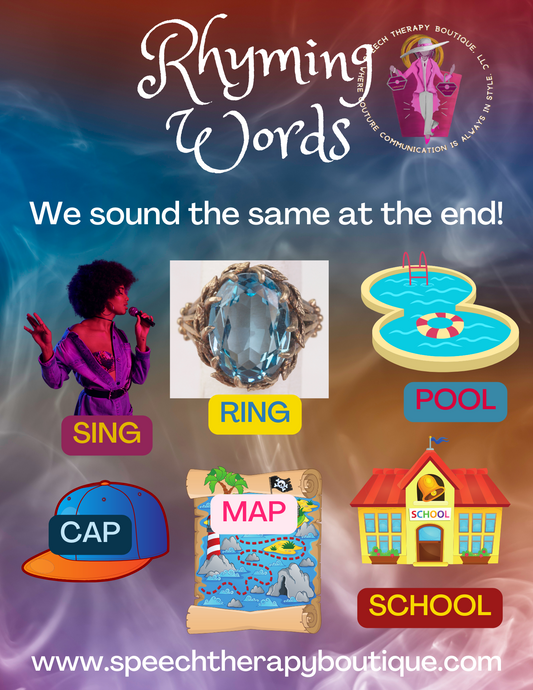 Rhyming Words: We Sound The Same In The End! (Digital Worksheets)