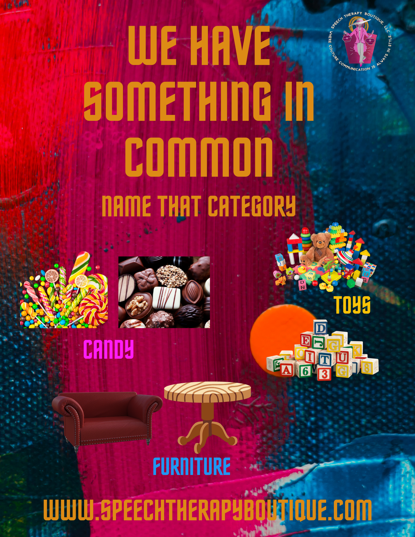 We Have Something in Common: Name That Category! (Digital Worksheets)