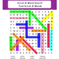 Answer Key: Articulation Word Search (Digital Worksheets) for Sounds: B, D, F, G, K, L, L-Blends, M & N