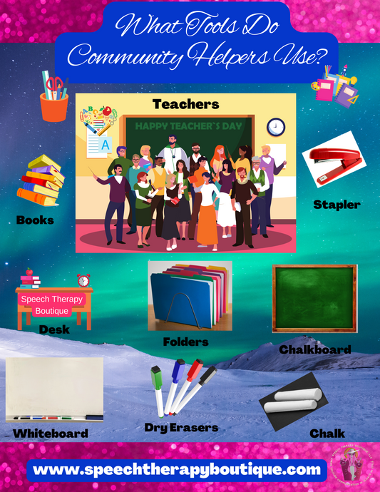 What Tools Do Community Helpers Use? (Digital Worksheets)