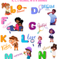 Articulation Word Search Digital Worksheets for Sounds: B, D, F, G, K, L, L-Blends, M & N