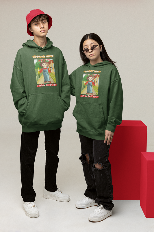 Gan the Gardener (Community Helper) Unisex Hoodie