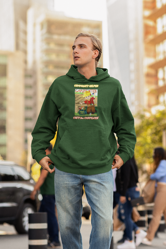 Cody the Carpenter! (Community Helper) Unisex Hoodie