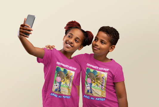 Ariel the Artist (Community Helper) Unisex T-Shirt