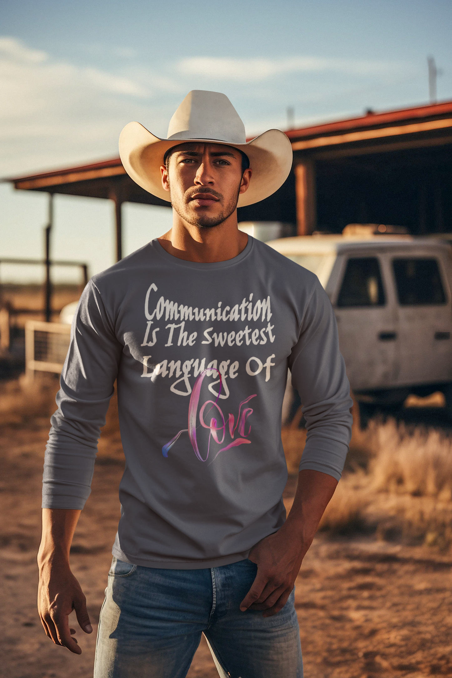 Communication Love Language! Unisex Long Sleeve Tee