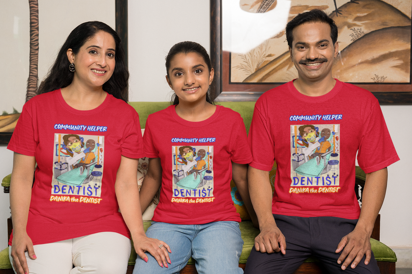 Danika the Dentist (Community Helper) Unisex T-Shirt