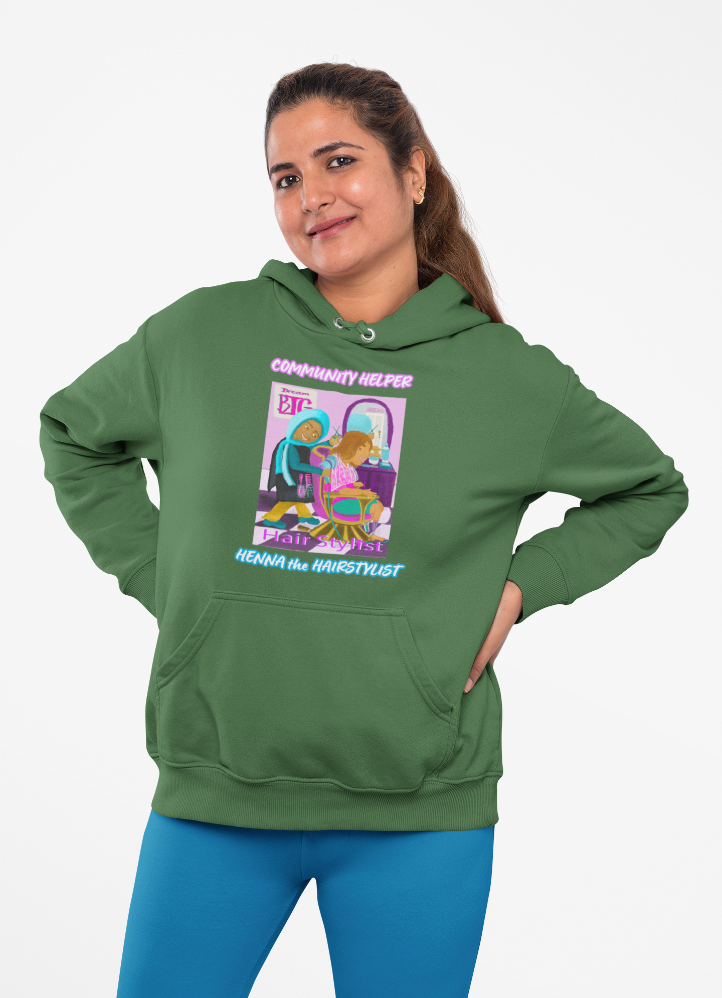 Henna the Hairstylist! (Community Helper) Unisex Hoodie