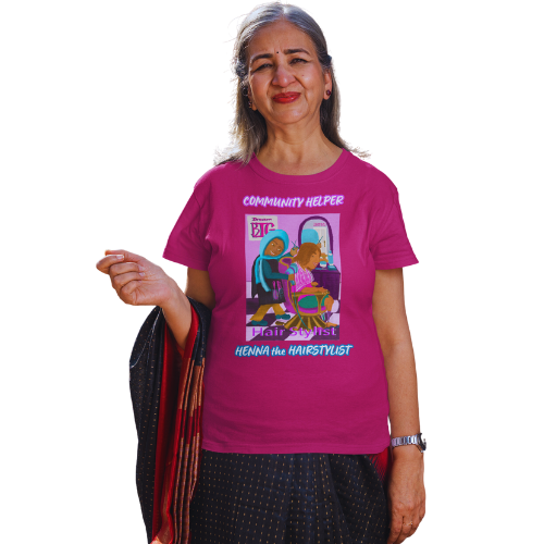 Henna the Hairstylist Unisex (Community Helper) T-Shirt