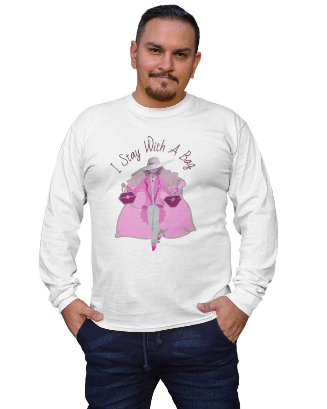 I Stay With A Bag! Unisex Long Sleeve Tee