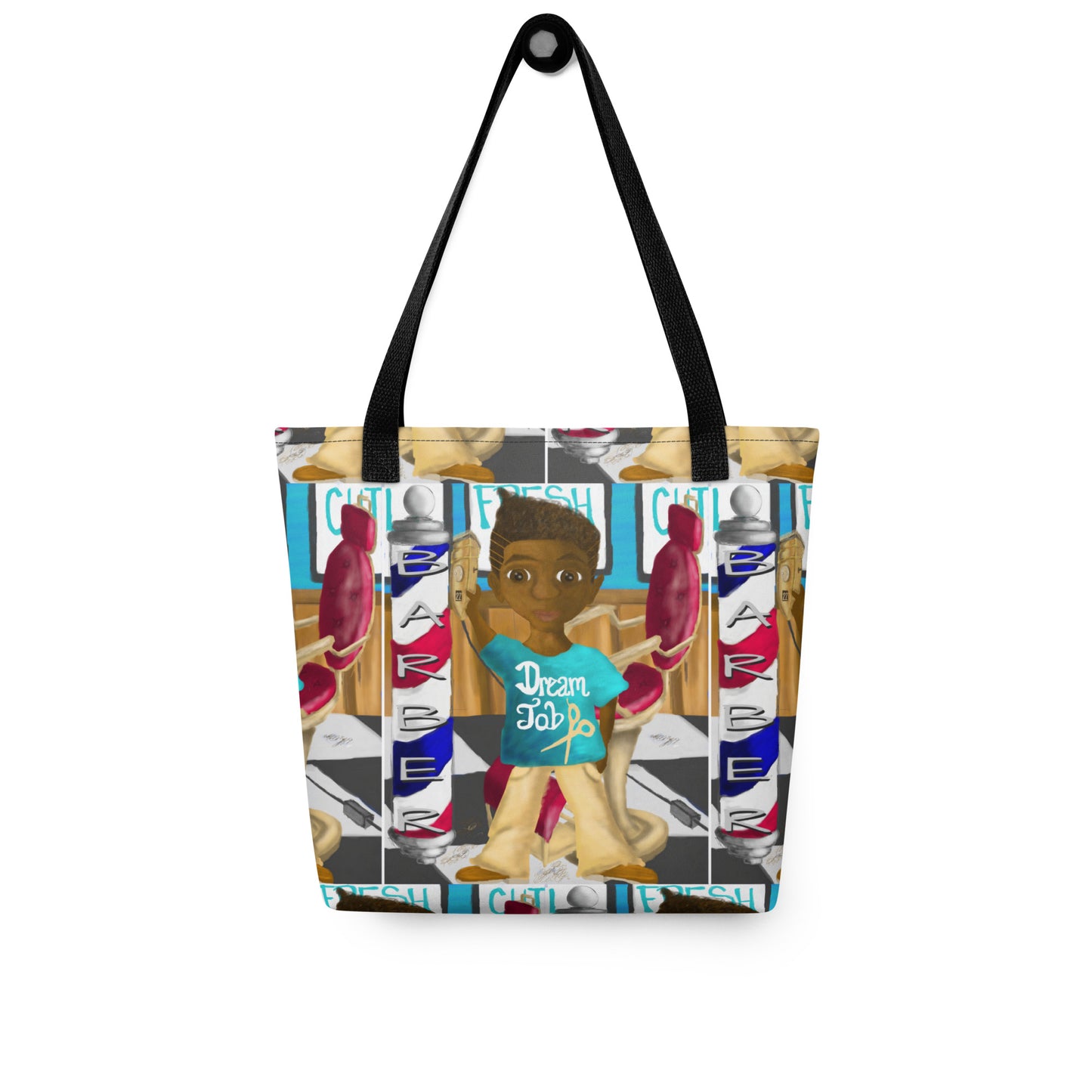Byron the Barber (Community Helper) Tote Bag