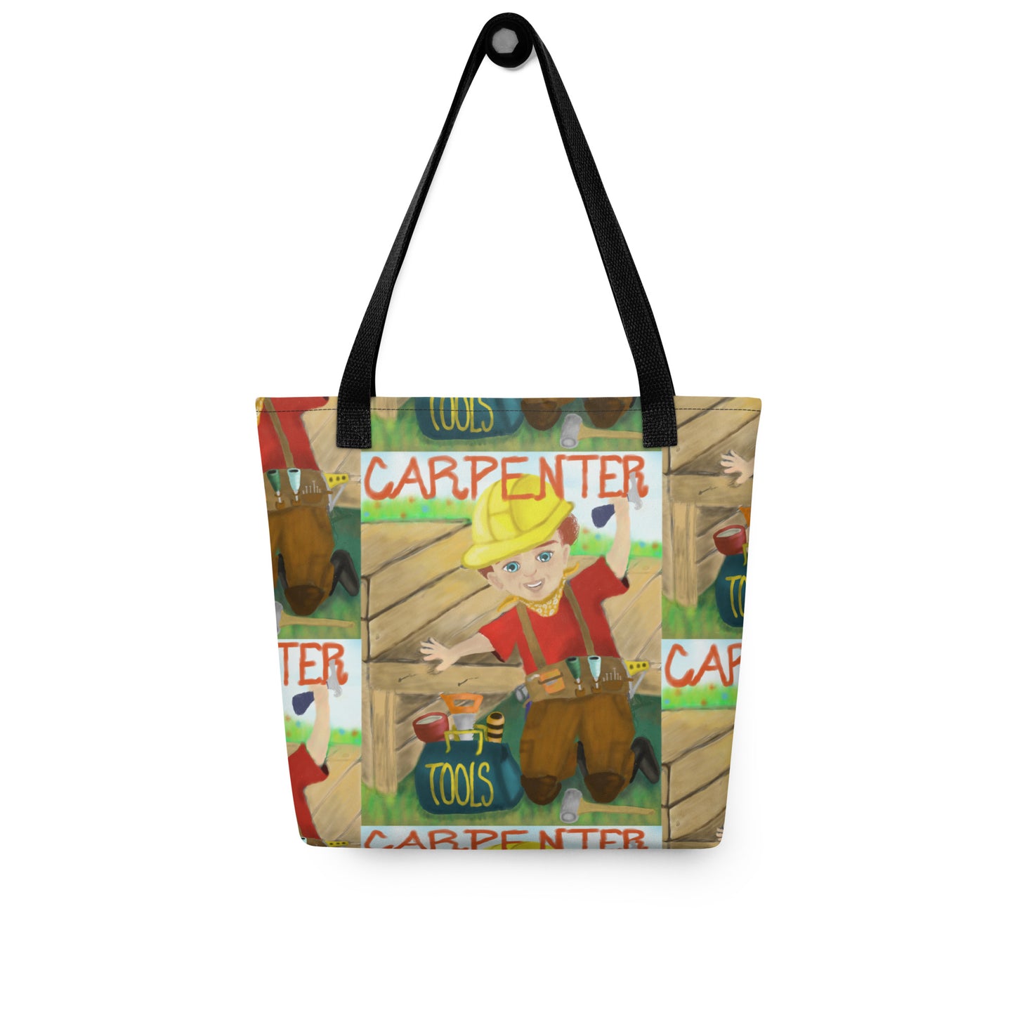 Cody the Carpenter (Community Helper) Tote Bag