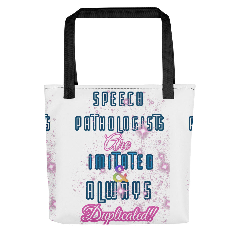 (Words Only) Imitated & Always Duplicated! Tote bag
