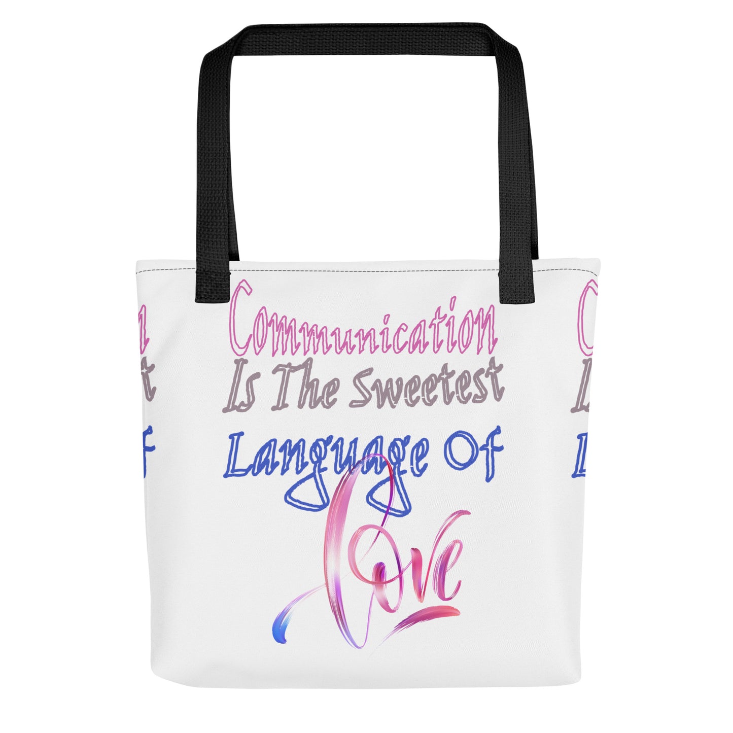 Communication Love Language (Tote Bag)