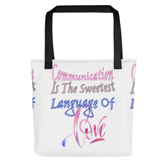 Communication Love Language (Tote Bag)