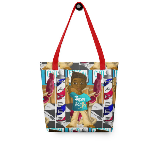 Byron the Barber (Community Helper) Tote Bag