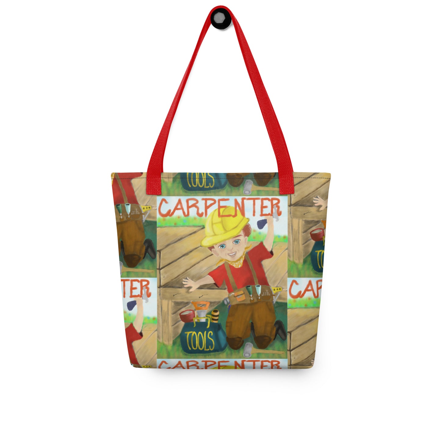 Cody the Carpenter (Community Helper) Tote Bag