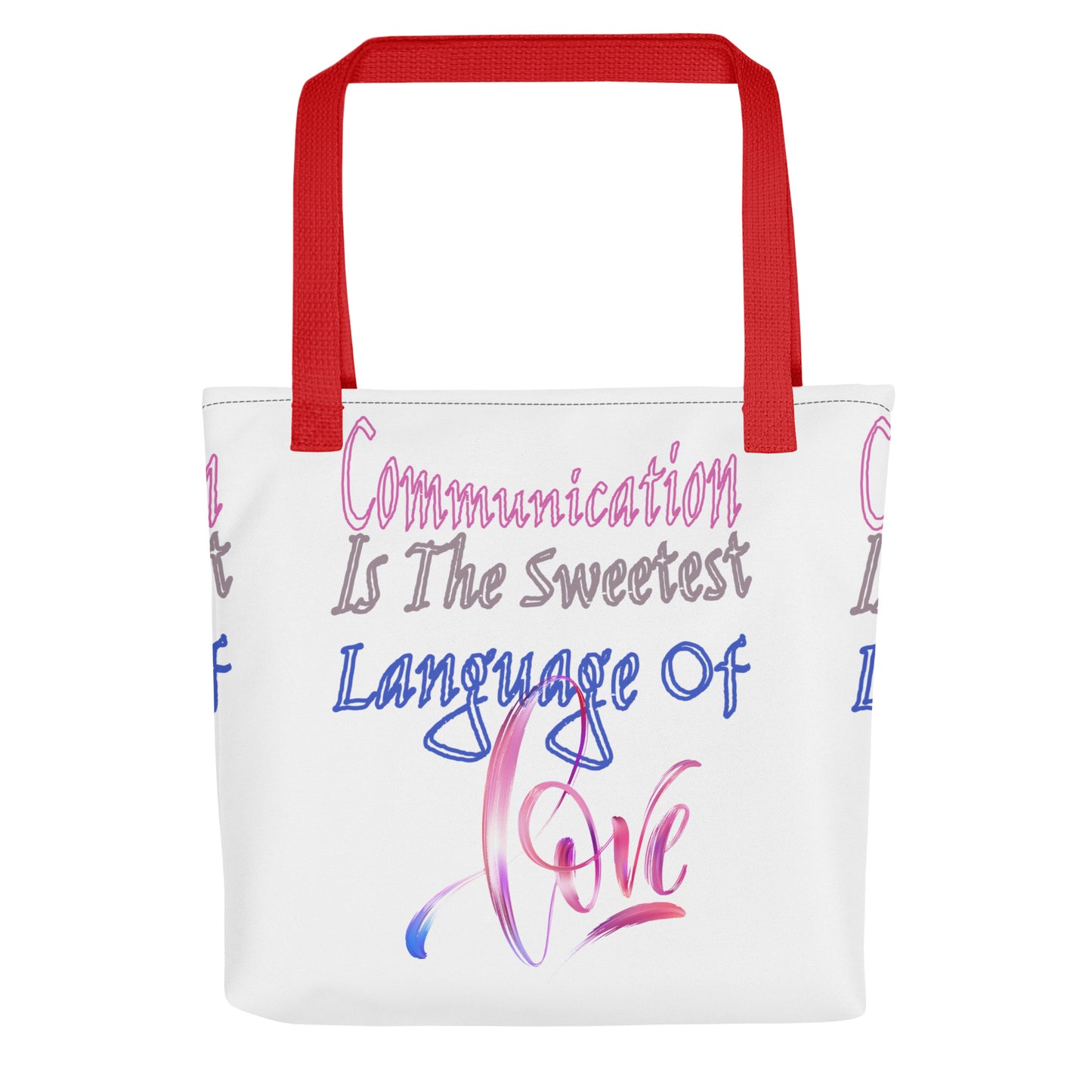 Communication Love Language (Tote Bag)