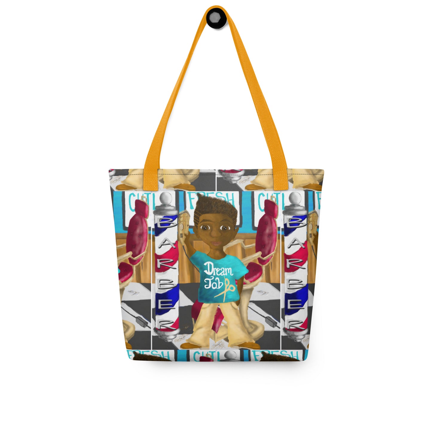 Byron the Barber (Community Helper) Tote Bag