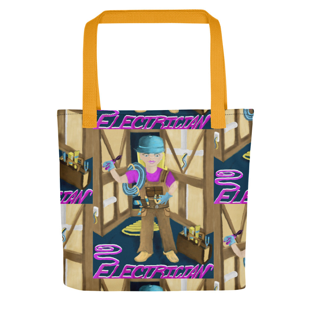 Elena the Electrician (Community Helper) Tote Bag