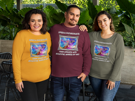 Words of Art! (Unisex Long Sleeve Tee)